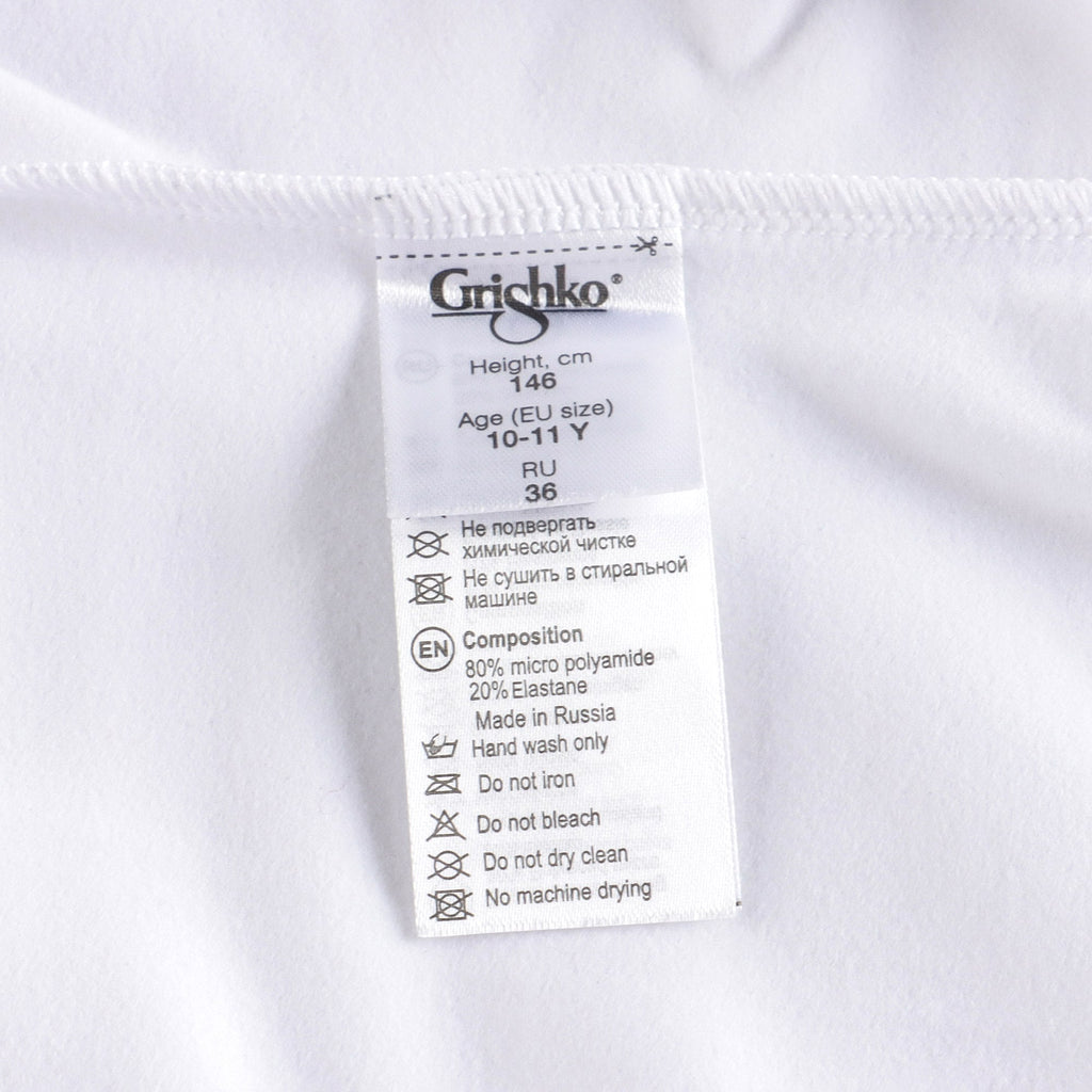 Girls White Ballet Onesies