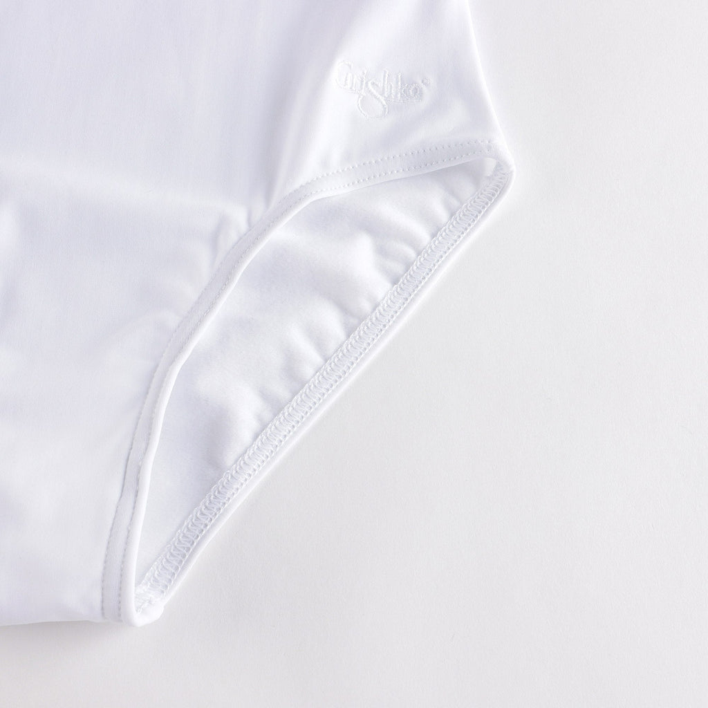 Girls White Ballet Onesies(DAD1491/1M/white)