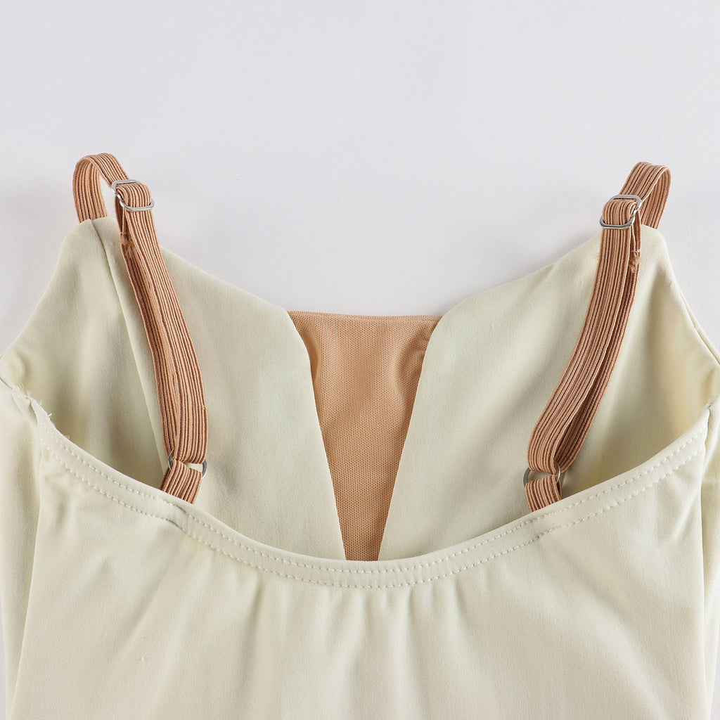 Girls Cream Ballet Onesies