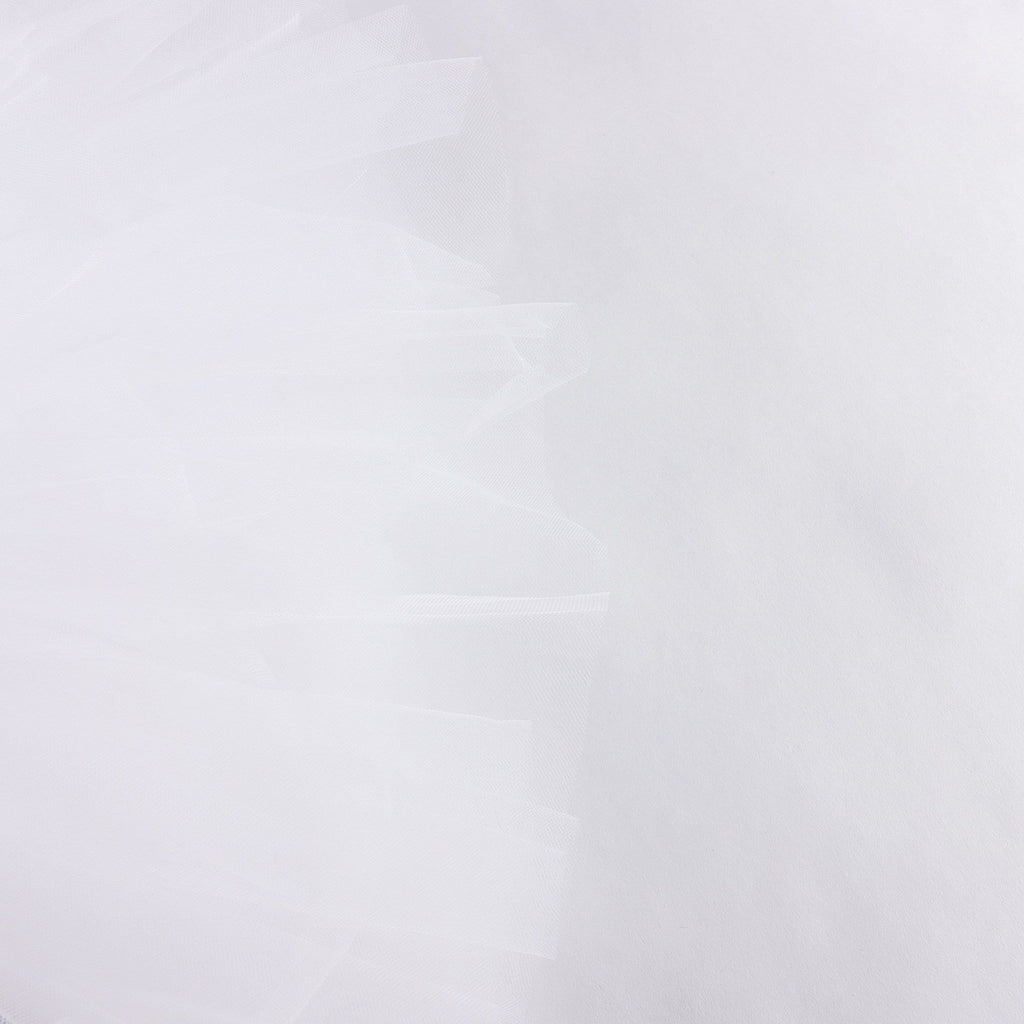 Girls White Ballet Skirt