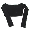 Girls Black Ballet Top(Ink - Kids Vika Top)