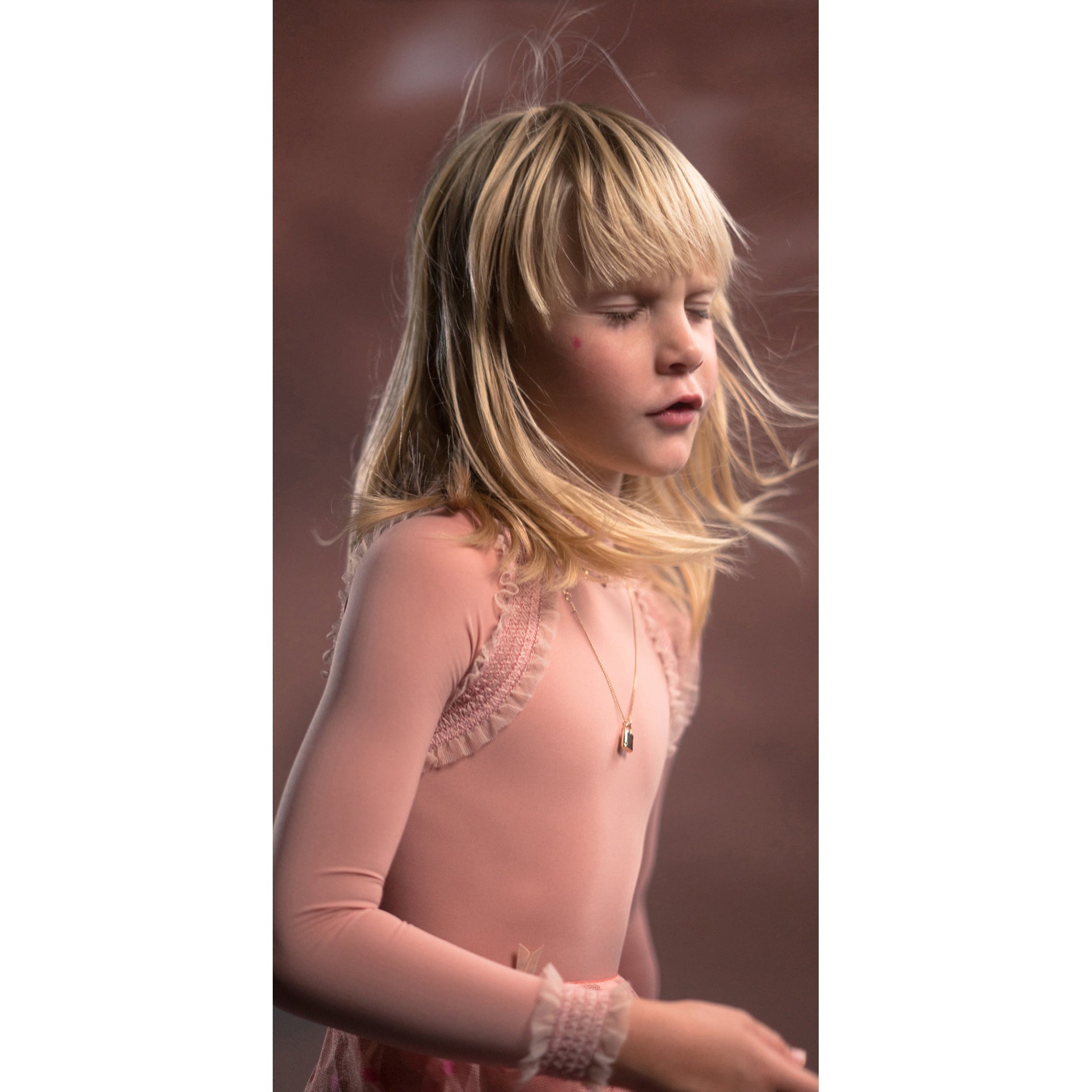 Girls Pink Ballet Onesies