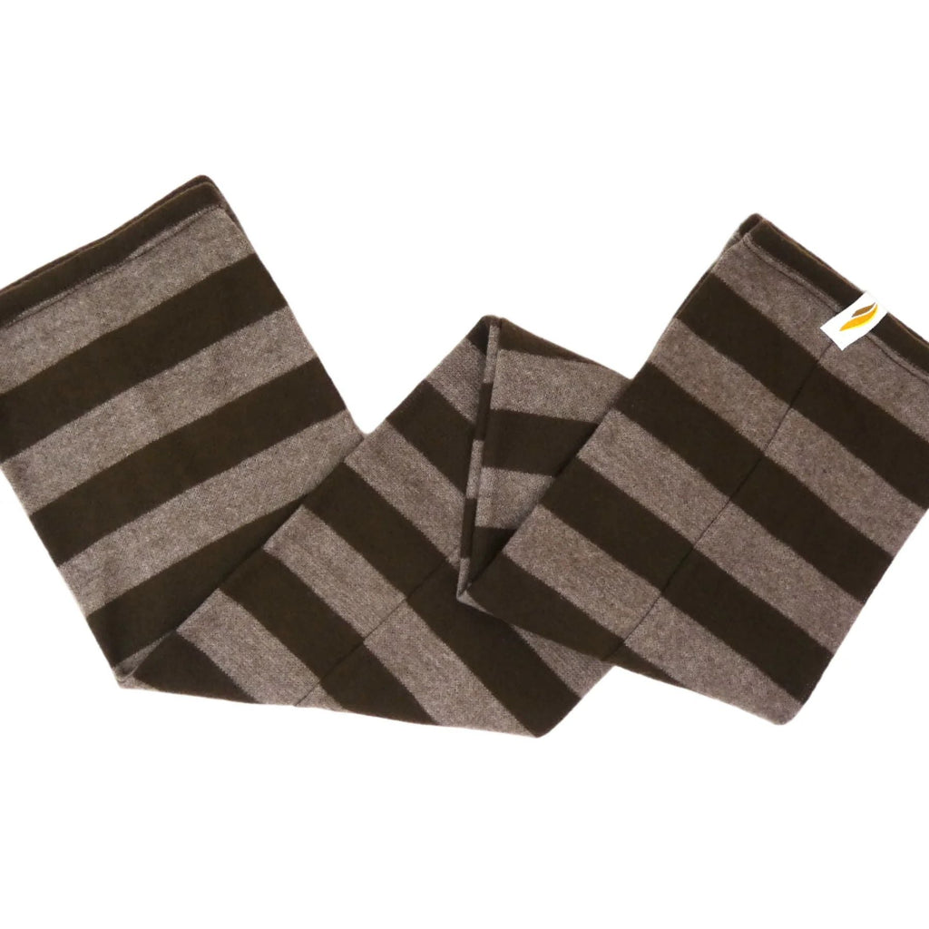 Adult Brown Stripes Ballet Leg Warmers(Kate - Leg Warmer)
