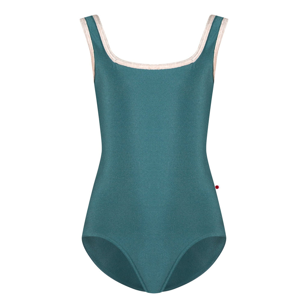 Girls Dark Green Ballet Onesies
