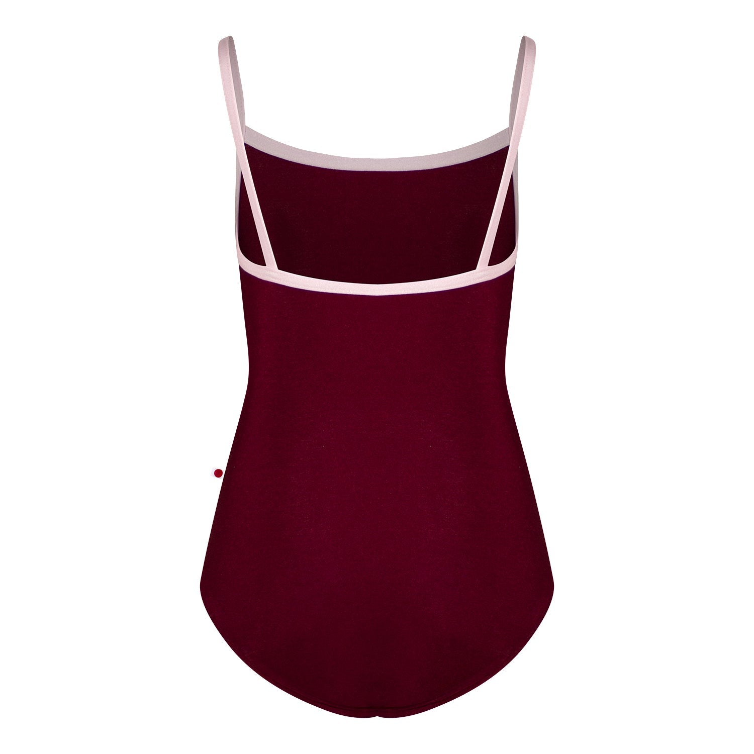 Girls Wine Red Ballet Onesies