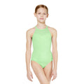 Girls Light Green "Lucy" Ballet Onesies(LUB813/PATINA GREEN)