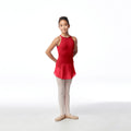 Girls Red "Adalynn" Ballet Onesies(LUB868/DARK RED)