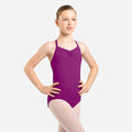 Girls Purple "Alicia" Ballet Onesies(LUB884/GRAPE)