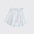 Girls White Lace Ballet Skirt
