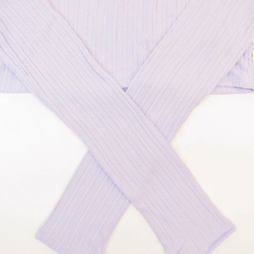 Girls Lilac Ballet Top(Lilac Garden - Kids Vika Top)
