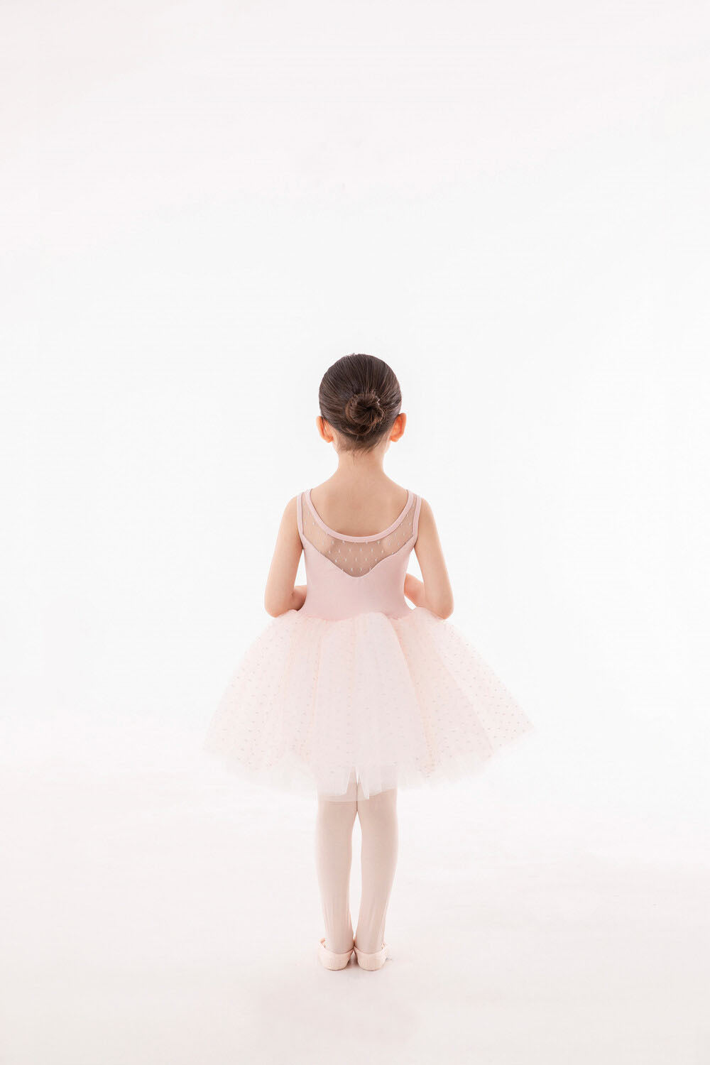 Girls Light Pink Ballet Onesies