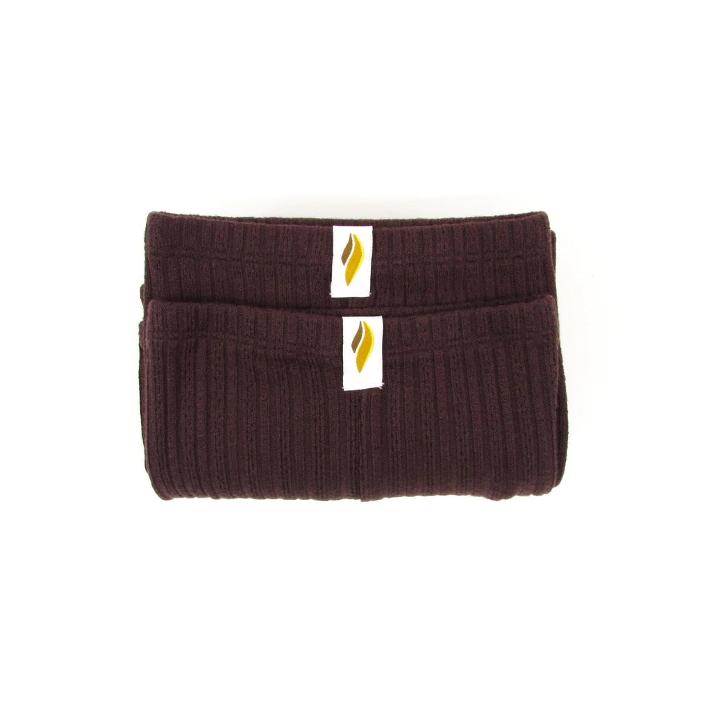 Boys & Girls Brown Ballet Leg Warmers(Mood - KIDS leg warmers)