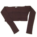 Girls Brown Ballet Top(Mood - Kids Vika Top)