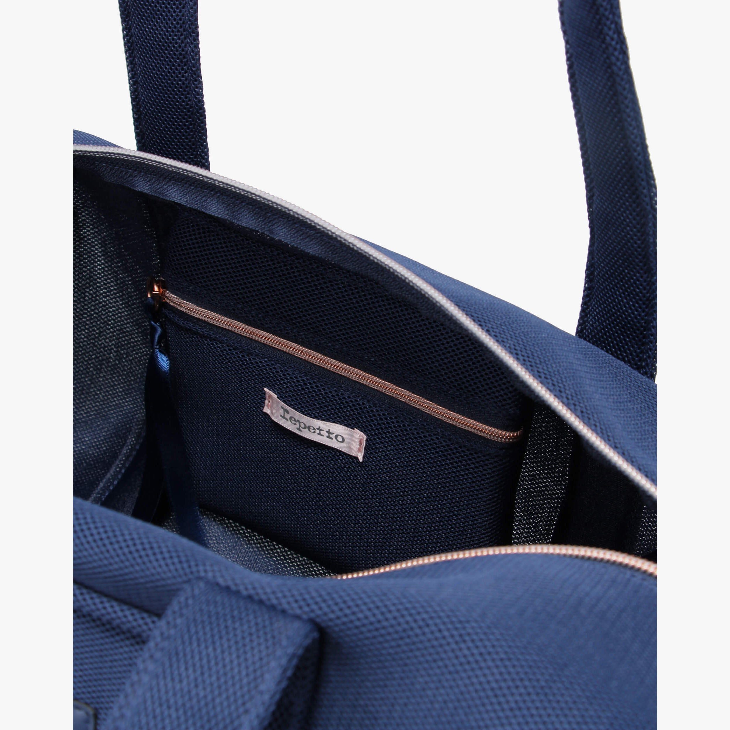 Girls Blue Ballet Bag(M:H 18 x W 35 x D 22 cm)