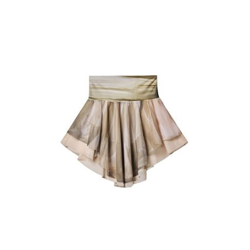 Women Green Ballet Skirt(MSK1/Fosca)