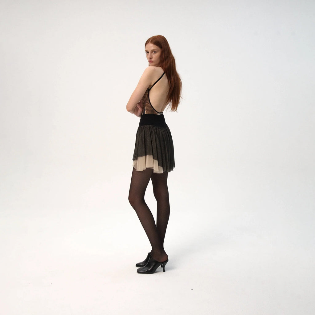 Women Black Ballet Skirt(PSK/Magpie - Pannier Skirt)