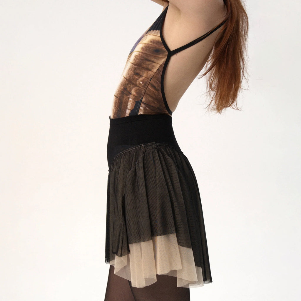 Women Black Ballet Skirt(PSK/Magpie - Pannier Skirt)