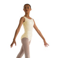 Girls Light Yellow "Maité" Ballet Onesies