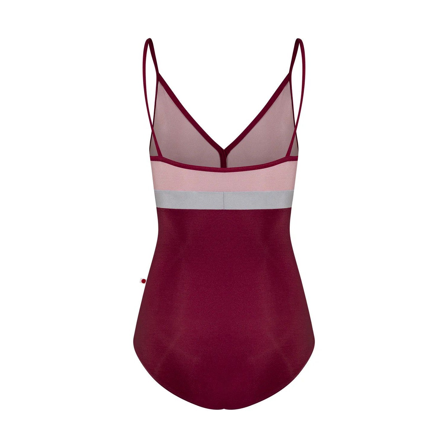 Women Dark Red "Zoe/N-Burgundy/N-Magic/N-Sterling/N-Burgundy" Ballet Onesies