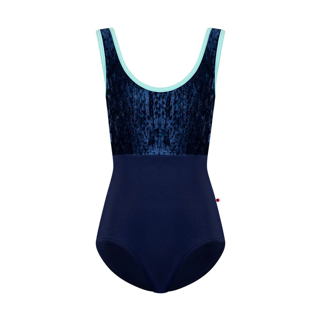 Girls Dark Blue "Anna/T-Cosmo/CV-Dark Blue/T-Frozen" Ballet Onesies