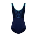 Girls Dark Blue "Anna/T-Cosmo/CV-Dark Blue/T-Frozen" Ballet Onesies