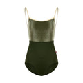 Women Dark Green "Daniela Duo/T-Jungle/V-Safari/T-Vanilla" Ballet Onesies