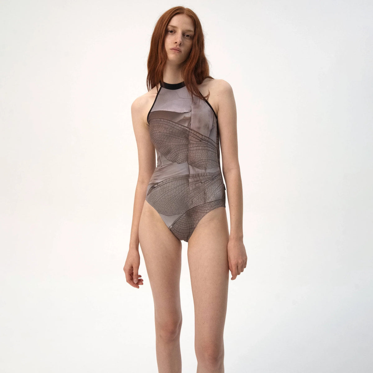 Women Brown Ballet Onesies(R7_26.6/Mayfly - Halter)