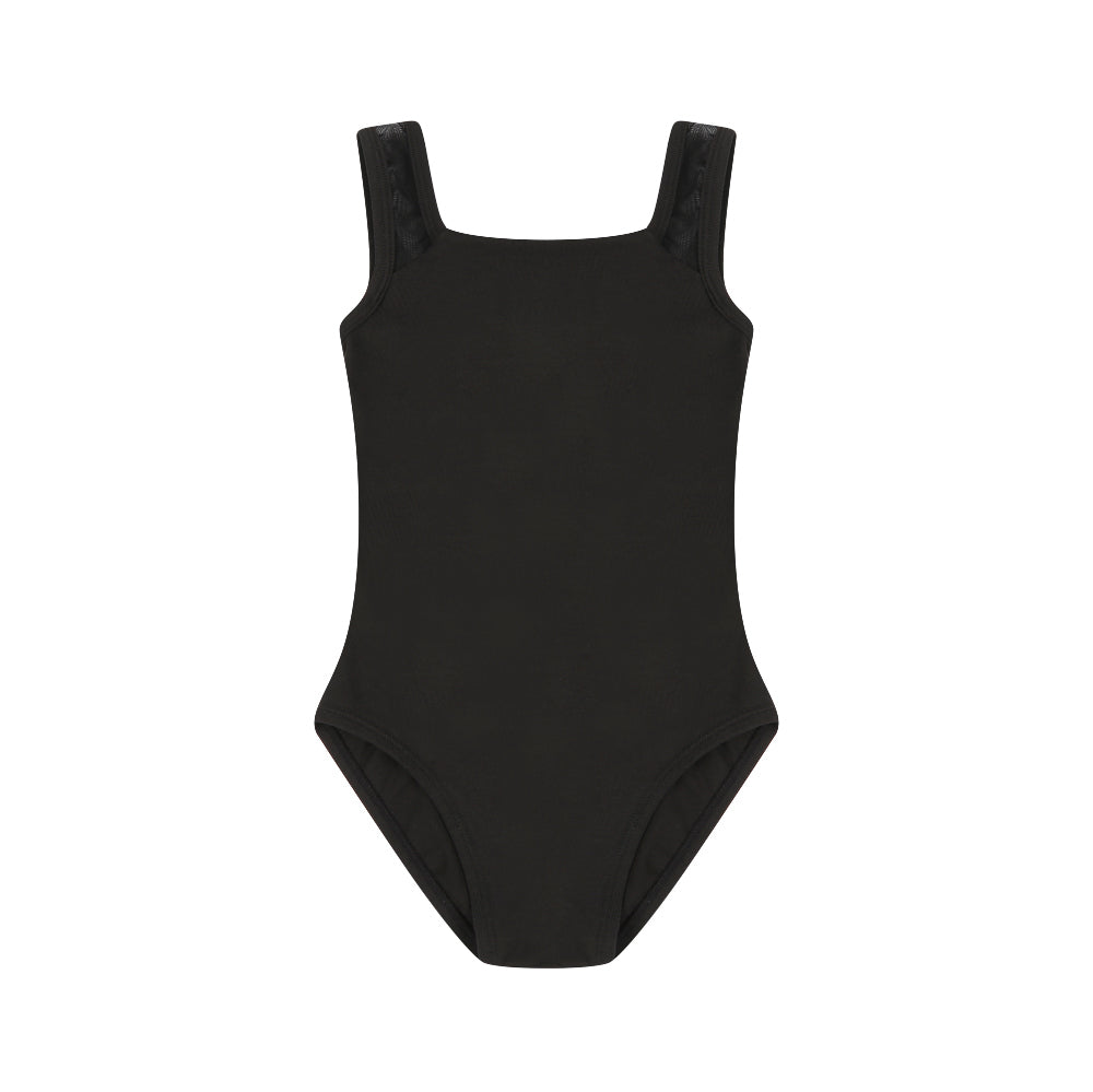 Girls Black Ballet Onesies