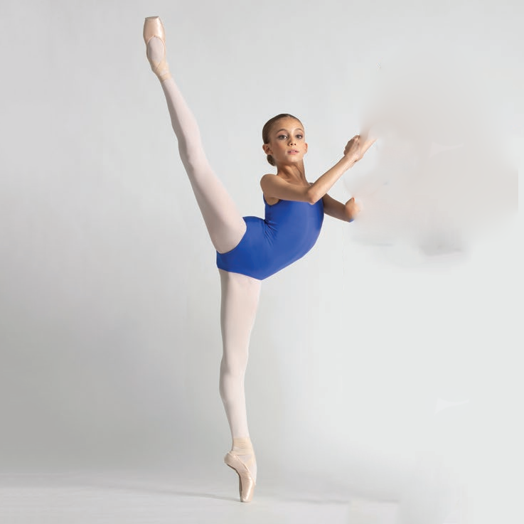 Girls Blue "Michelle" Ballet Onesies(Michelle/16 Royal)