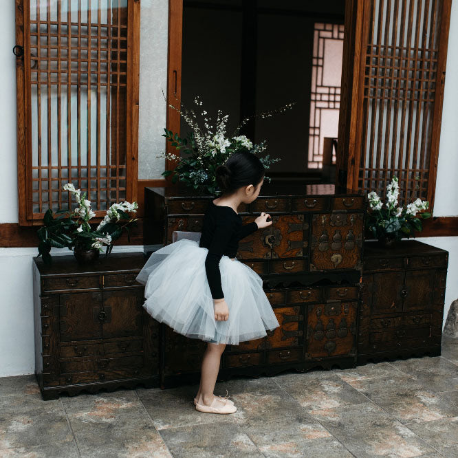 Girls White TuTu Skirt