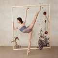 Girls Light Purple Ballet Onesies
