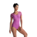 Girls Orchid Ballet Onesies(Monia/96 Medium Orchid/01Noir)