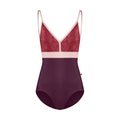 Women Wine Red"Zoe/N-Opera/CV-Garnet/T-Petal/T-Petal"Ballet Onesies