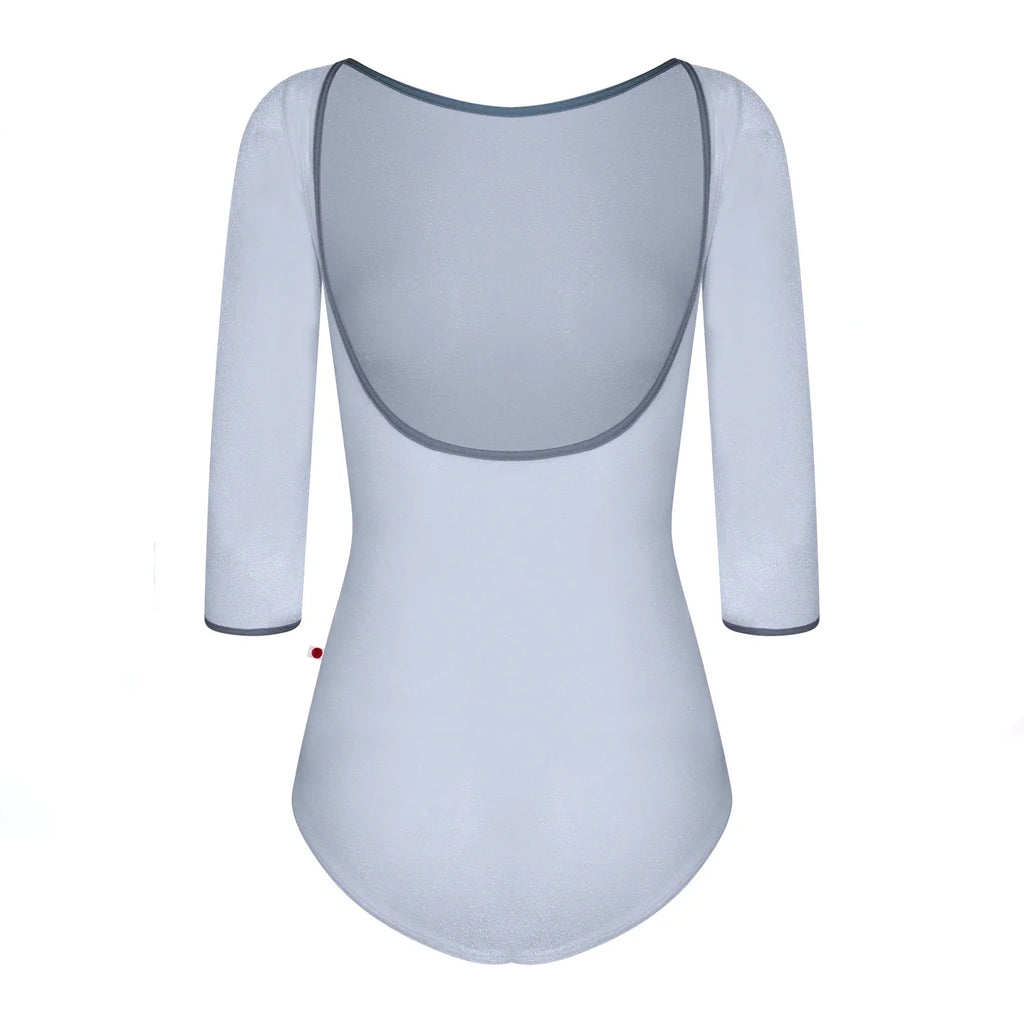 Women Light Blue "Sofiane/V-Serenade/N-Riva/3Q Sleeves" Ballet Onesies