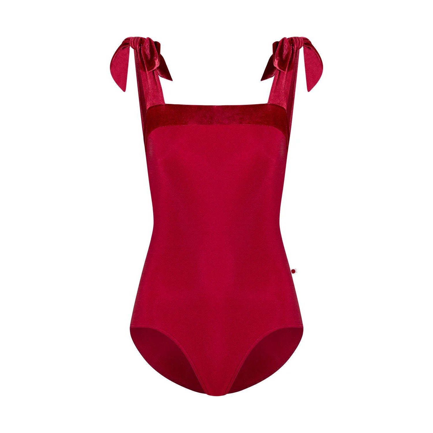 Women Red "Mimi/N-Berry/V-Cerise" Ballet Onesies