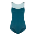 Women Blue "Meagan/T-Zenith/Mesh Lagoon/T-White" Ballet Onesies