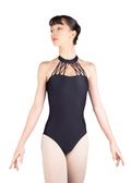 Women Black Ballet Onesies(Pinot/01 Noir)