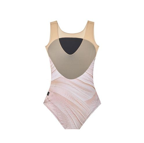 Women Beige Ballet Onesies(R4-25.13/Rosalia)