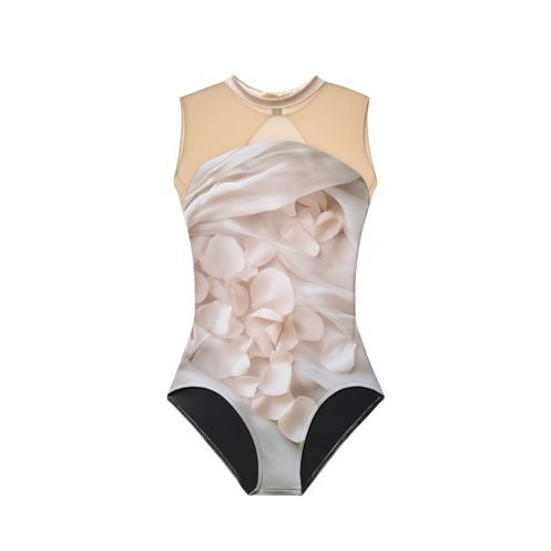 Women Light Pink Flower Ballet Onesies(R5-25.7/Contessa)