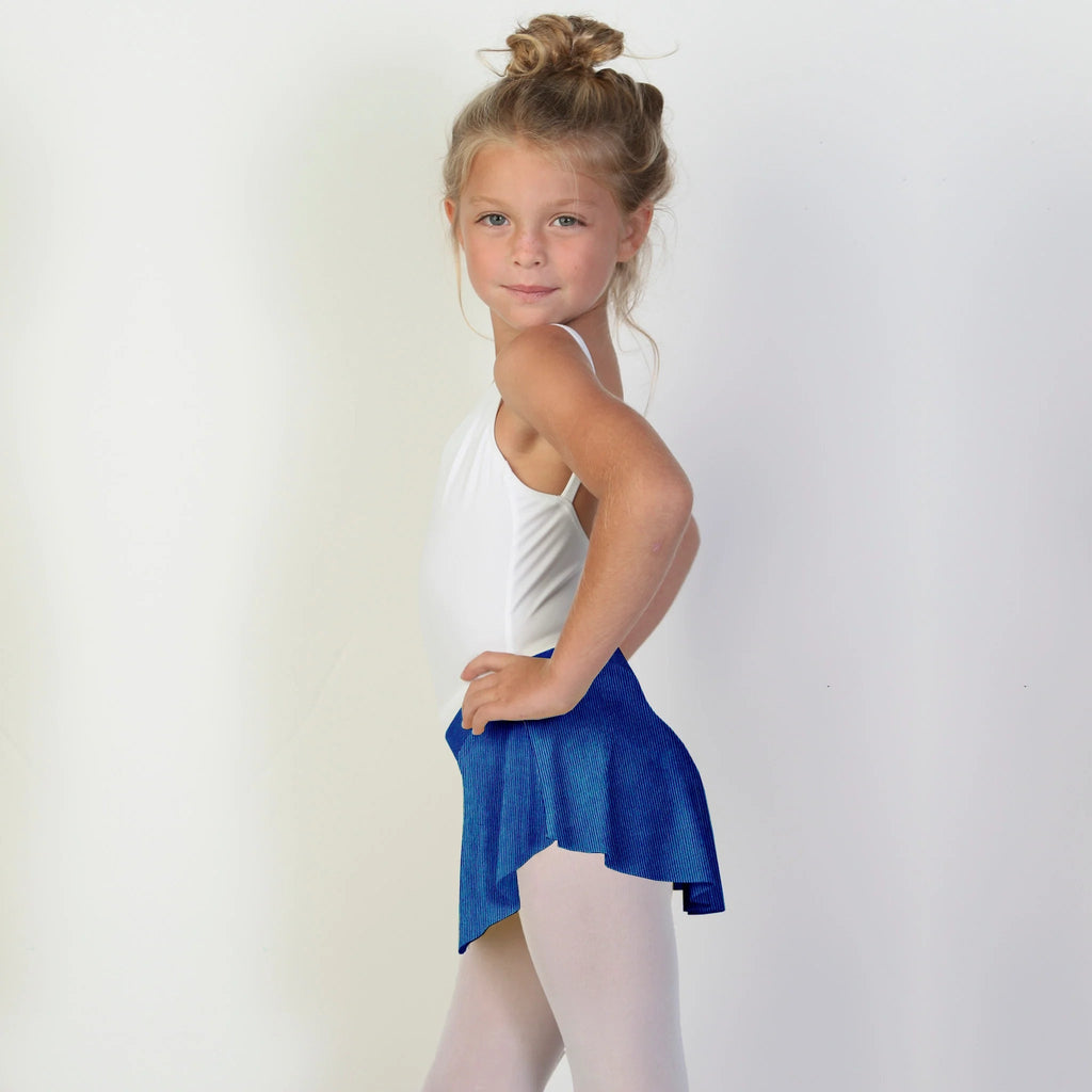 Girls Blue Ballet Skirt
