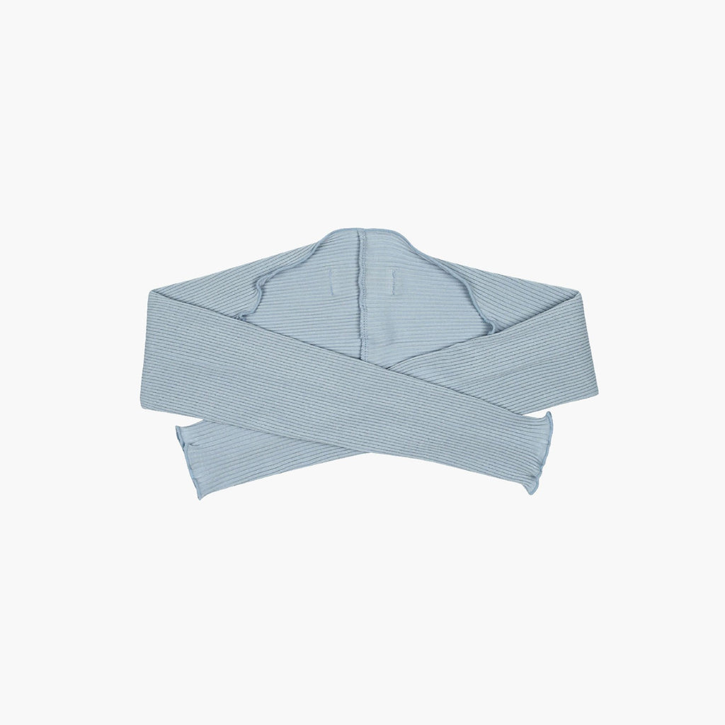 Girls Blue Ballet Shoulder Warmer