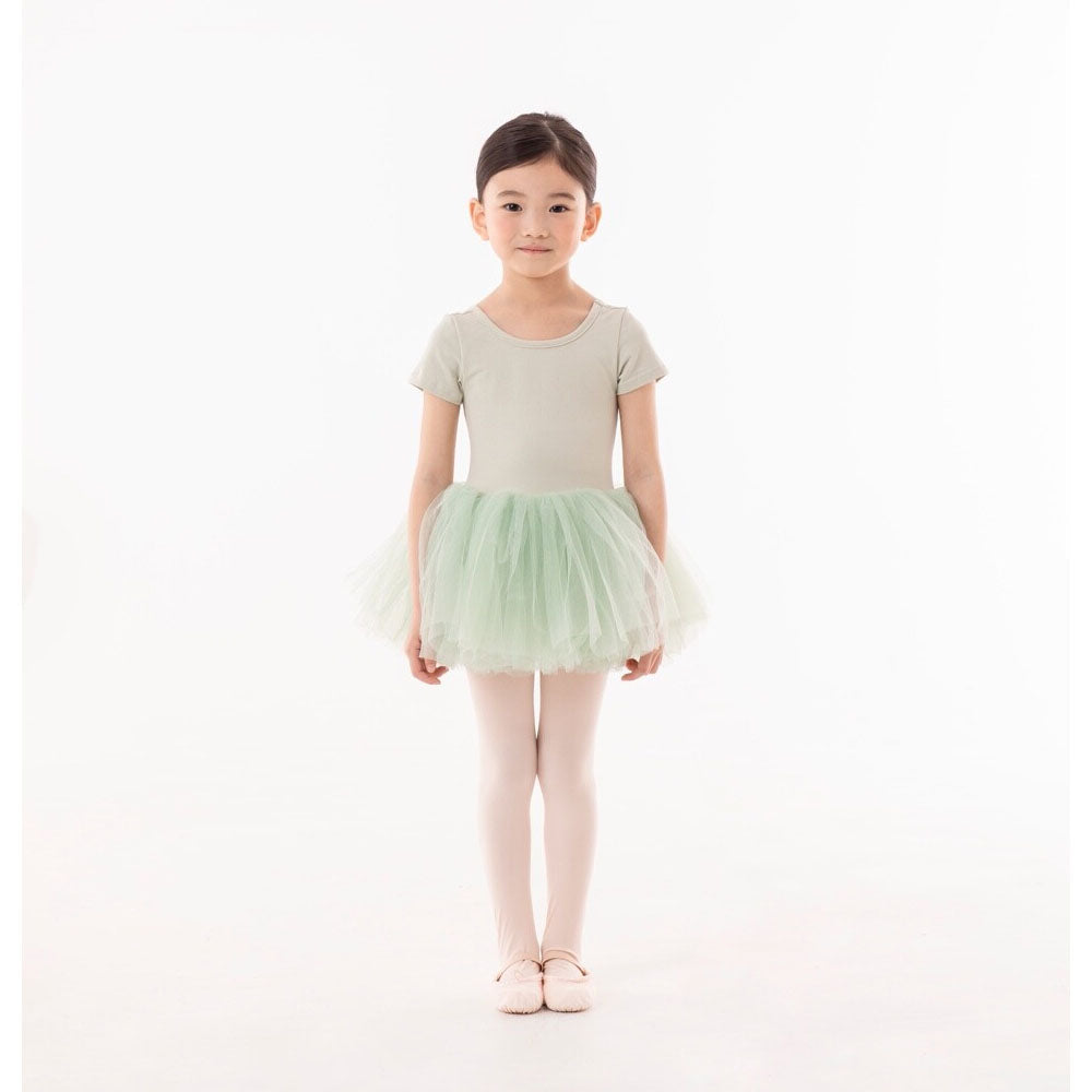 Girls Mint Ballet Onesies
