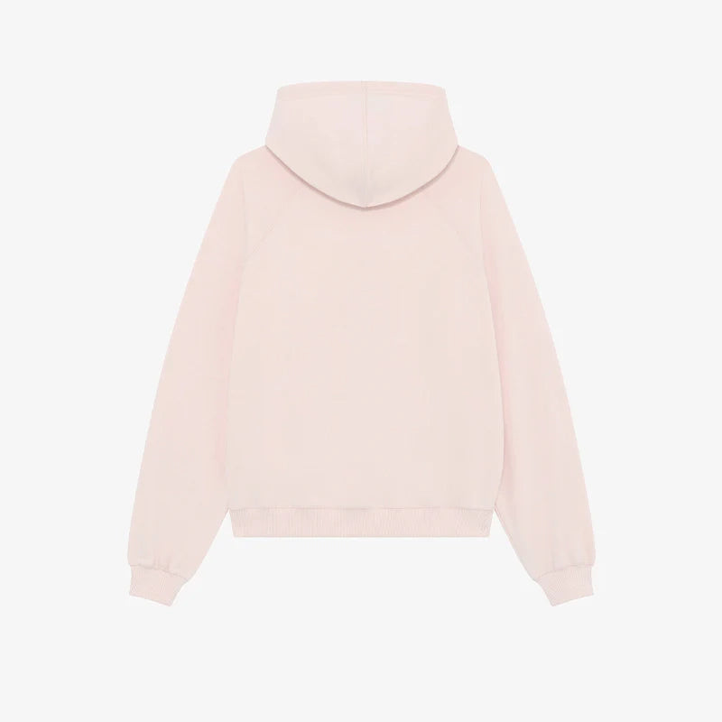 Women Pink Ballet Zip-Up Top