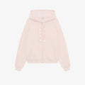 Women Pink Ballet Zip-Up Top
