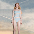 Women Sky Blue "SPELLBOUND" Ballet Onesies(232LE04VJ/sky blue)