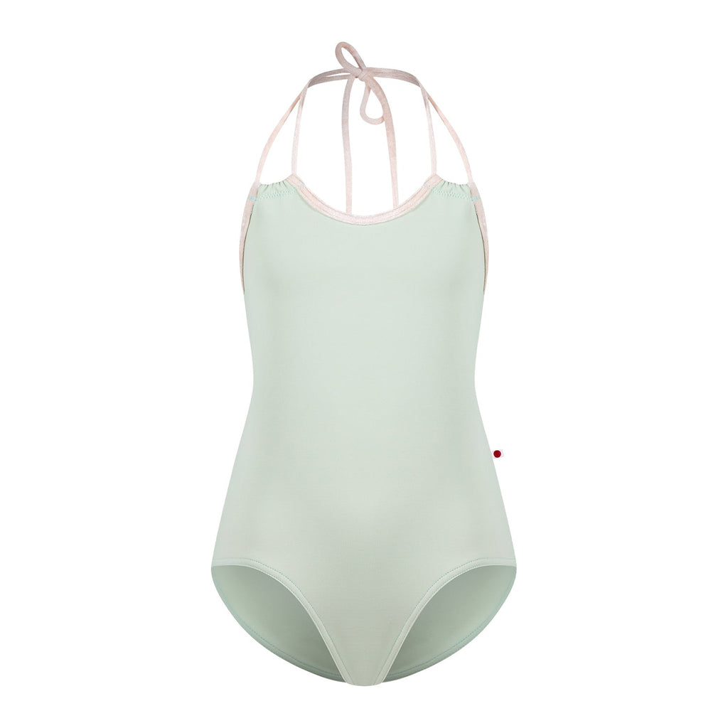 Girls Mint Ballet Onesies