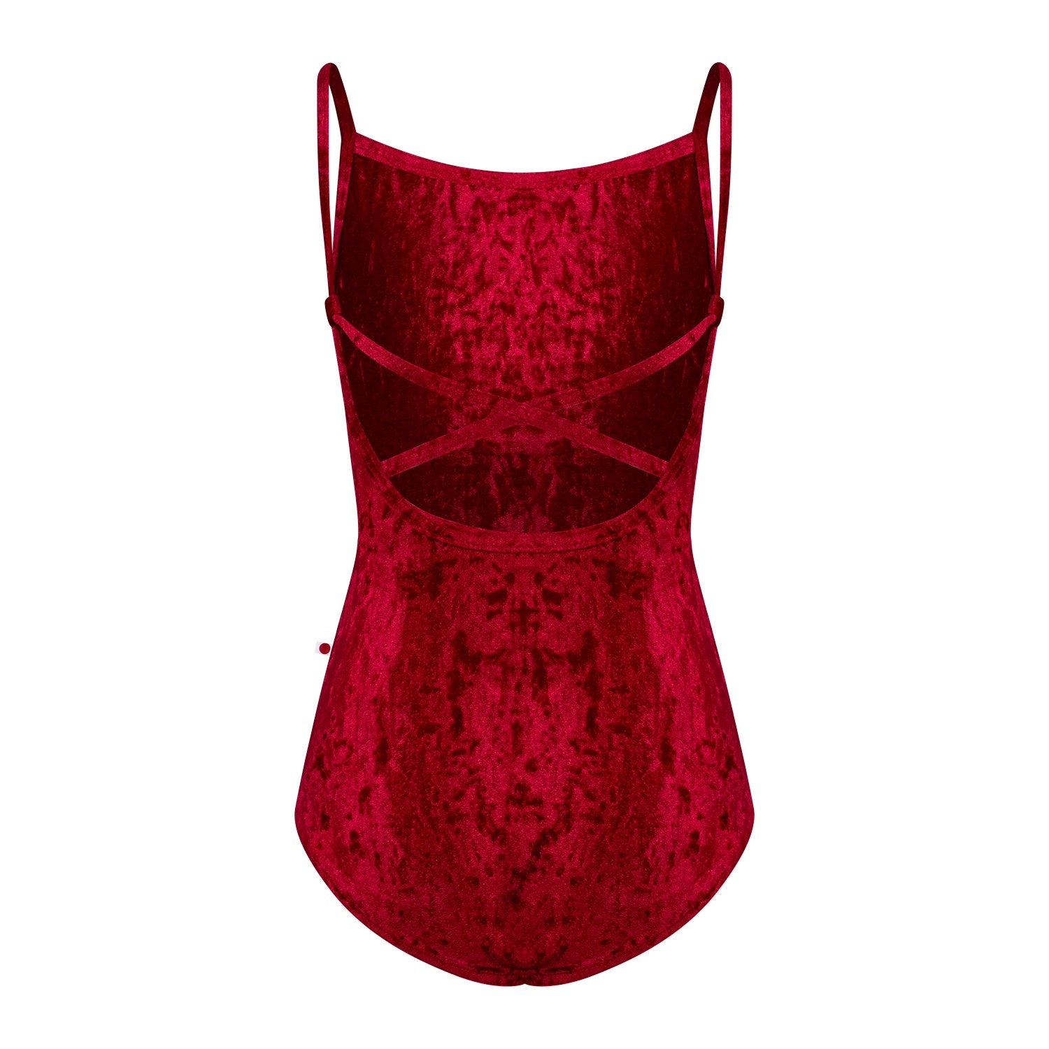 Girls Dark Red Velvet Ballet Onesies