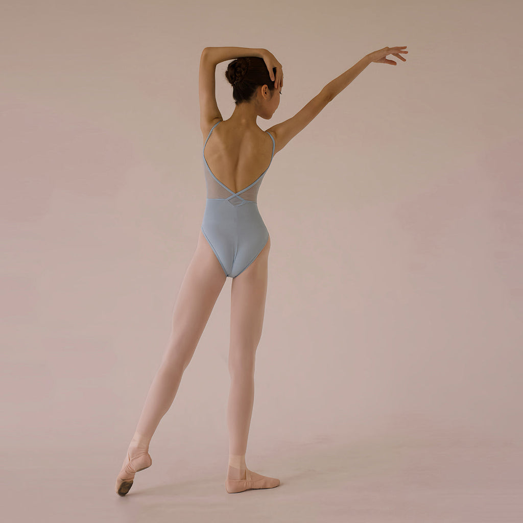 Scarlet Leotard Sky Blue/Sky Blue
