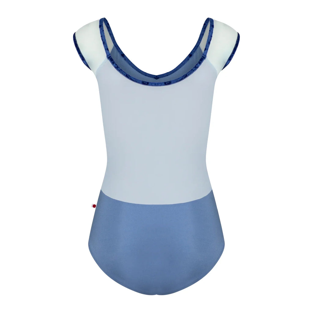 Women Blue "Nina/N-Arctic/Mesh Whisper/CV-Dark Blue" Ballet Onesies
