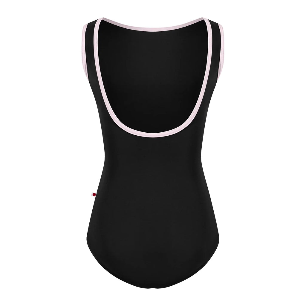 Girls Black "Sofiane/N-Black/N-Rose" Ballet Onesies